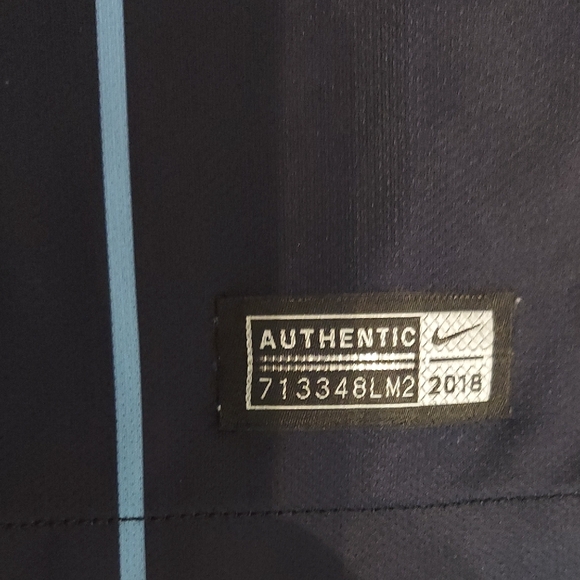 Nike Kids Manchester City Dark Blue Jersey - Picture 2 of 12